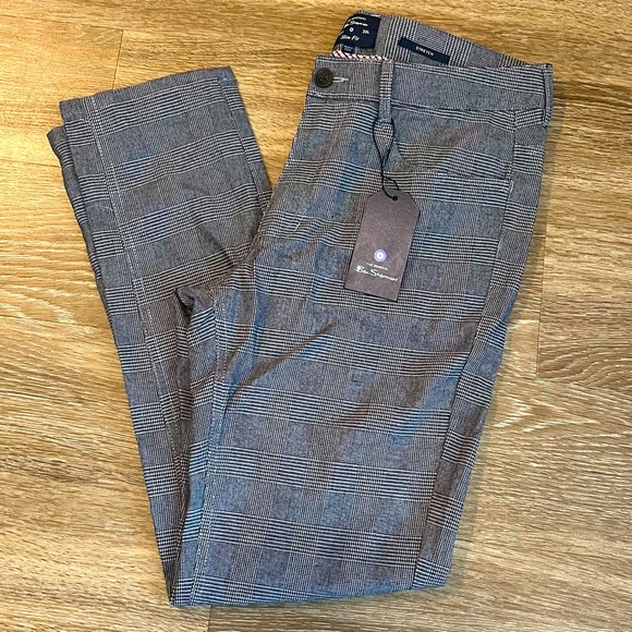 Ben Sherman Other - Ben Sherman grey plaid pants size 30x30